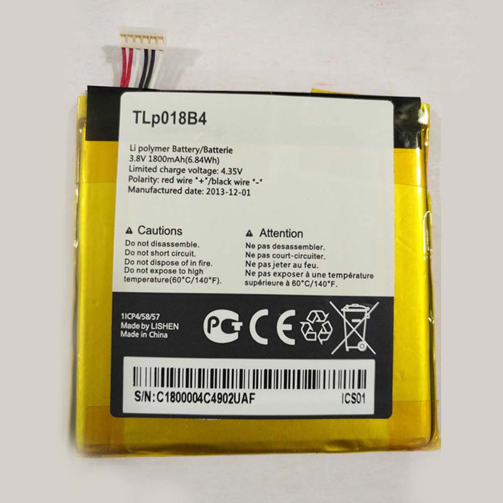 Batería para TCL TLP018B4